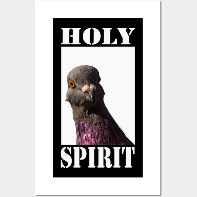 Holy Spirit Peaceful Wall Art by LOVILOVI